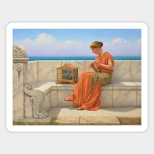 Songs without Words by John William Godward Magnet